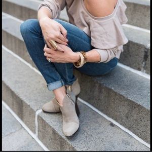 Rag & Bone Margot Bootie - Granite Nubuck